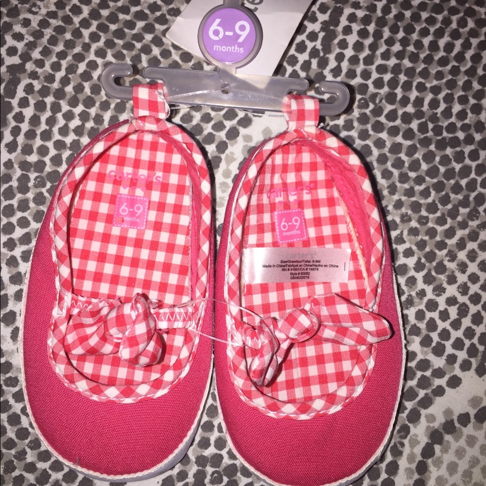 Pink Plaid Shoes 💕